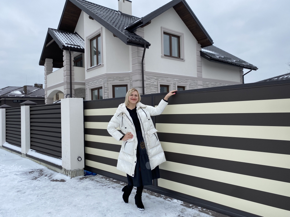 Металеві панелі «Полоска»